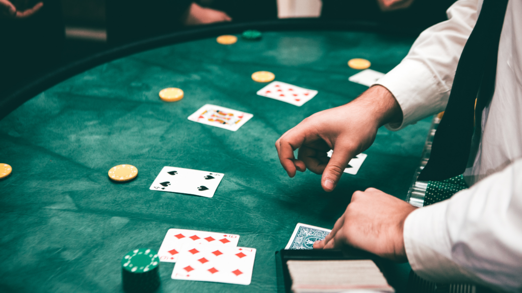 People playing poker