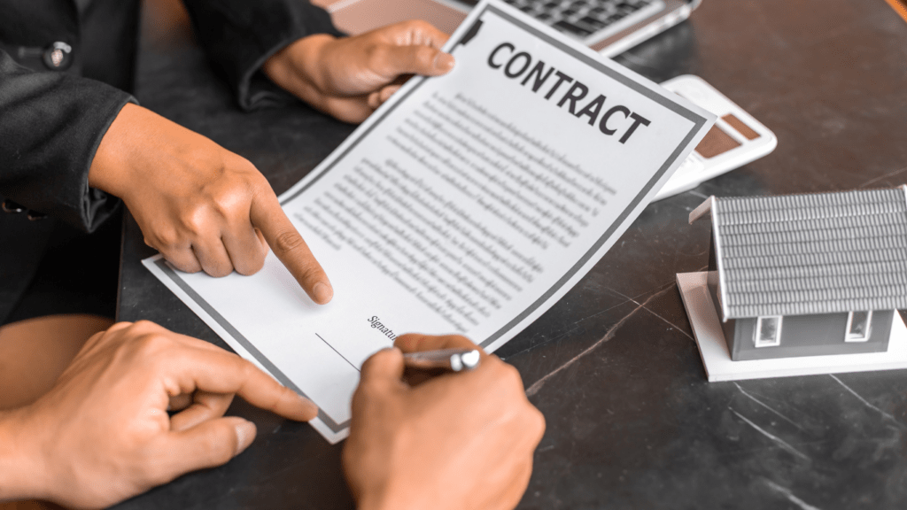 a contract paper