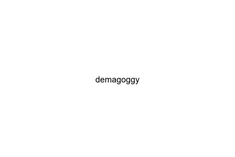 demagoggy