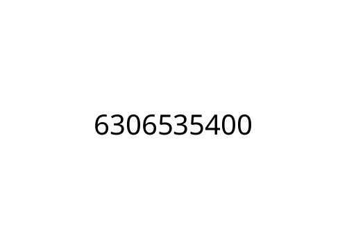 6306535400
