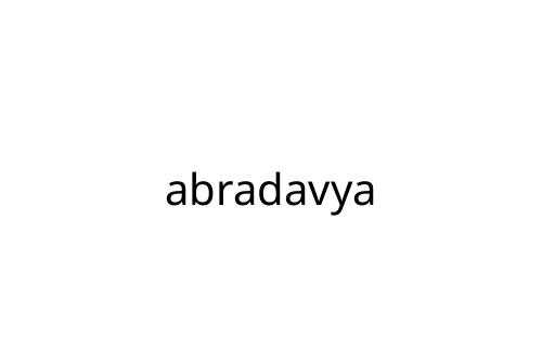 abradavya