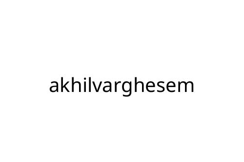 akhilvarghesem