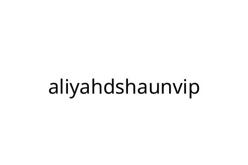 aliyahdshaunvip