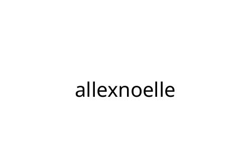 allexnoelle
