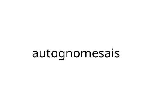 autognomesais