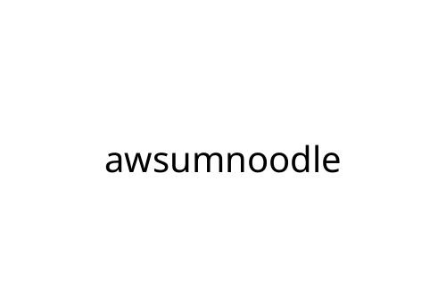 awsumnoodle