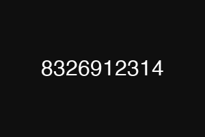 8326912314