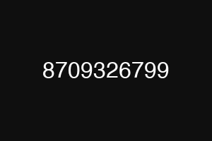 8709326799