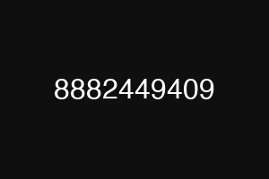8882449409