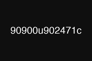 90900u902471c