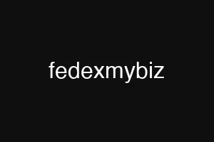 fedexmybiz