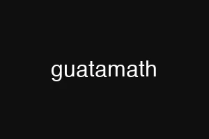guatamath